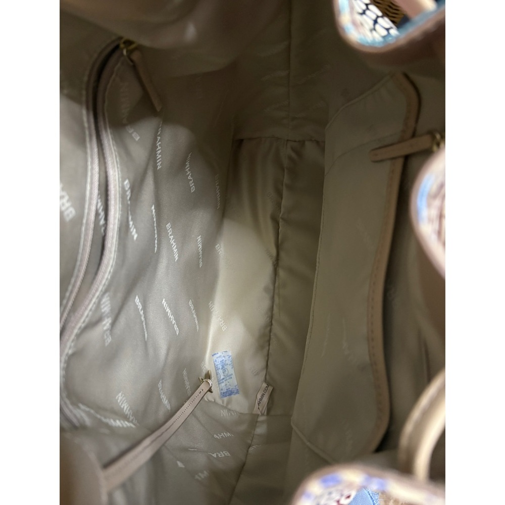**SOLD**NWT**Brahmin Marlowe -Celebrate Germaine**HTF**Metallic Accents - Picture 9 of 12